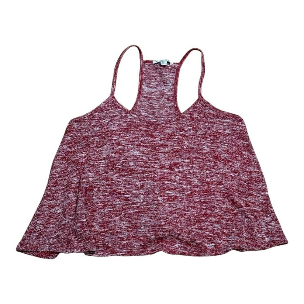 American Eagle Tank Top Womens Medium Racerback Space Dye Stretchy Soft